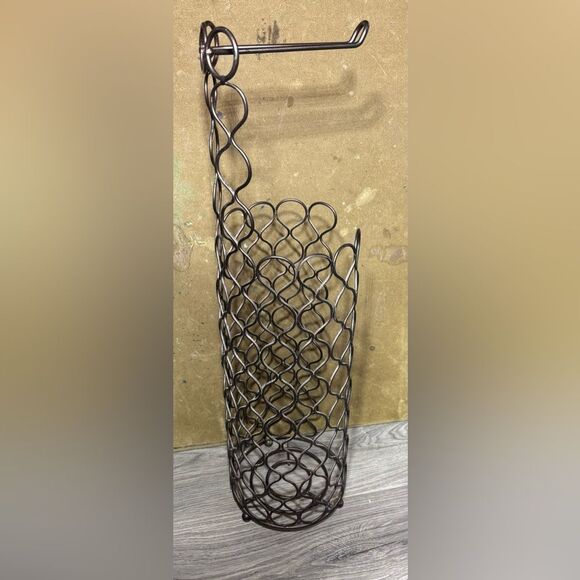 Free-Standing Toilet Paper Holder with Storage 6” x 23” EPC - Picture 3 of 6